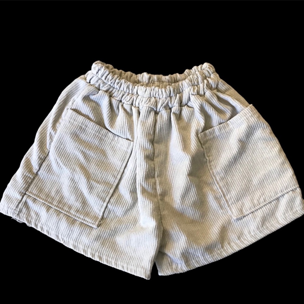 Kawaii Fashion Shorts Beige Size M